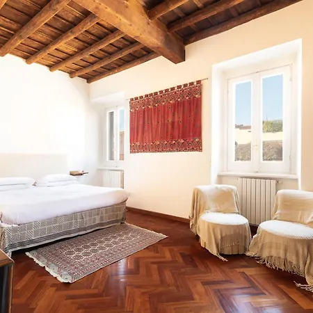 Apartament Trevi Comfortable With Terrace | Romeloft Rzym